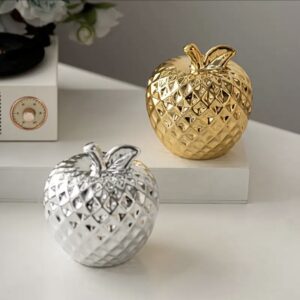Ceramic Decorative Apple Figurine